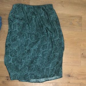 A new day snake skin skirt! Brand new